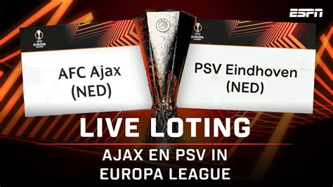 ajax europa league loting